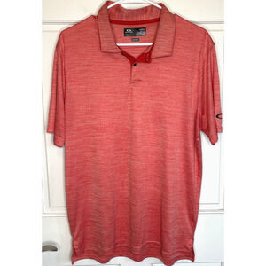 Oakley Hydrolix Men's Polo Shirt Size L Regular Fit Performance Golf Lightweight